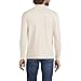 Lands' End Mens Long Sleeve Super-T Mockneck Flax Heather Tall Medium