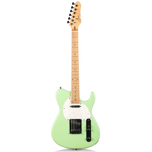 Grote Solid Electric Guita Right Handed TL Style (Surf Green)