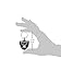NFL Siskiyou Sports Fan Shop Las Vegas Raiders Chrome & Enameled Key Chain One Size Team Colors, Black