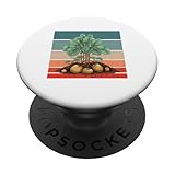 Planta Spud Tubérculo Raíz del tesoro Vegetal Patatas de PopSockets PopGrip Intercambiable