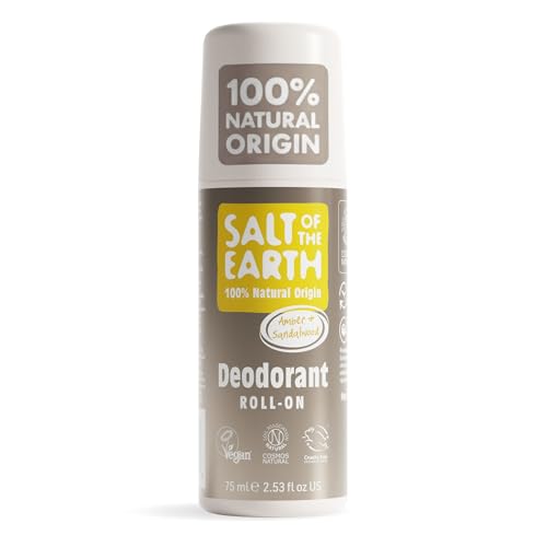 SALT OF THE EARTH Amber & Sandalwood Roll On, 75 ML
