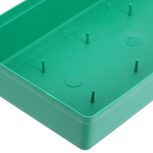 Bandejas de espuma SILENRADAWN paquete de 10 soportes de barro para arreglos de flores en PP verde 7