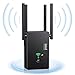 Produktbild WLAN Repeater WLAN Verstärker 1200Mbit/s Dualband 2,4GHz+5GHz WiFi Booster mit Repeater/Router/Access Point Modus, 4 Antenne, Einfache Einrichtung, WiFi Range Extender mit LAN/WAN Port
