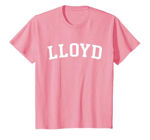 Lloyd T-Shirt, Youth, Pink, Large