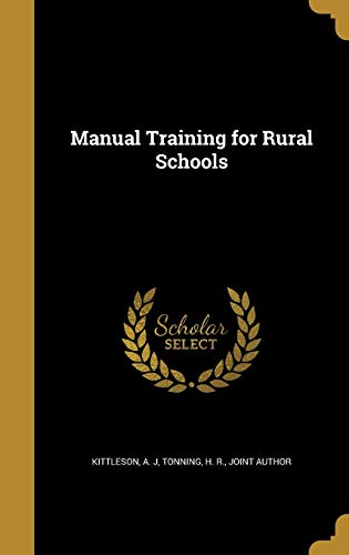 Manual Training for Rural Schools
