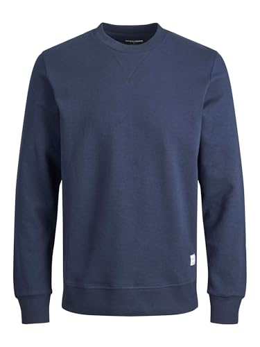 JACK & JONES Male Sweatshirt Plus Size Einfarbig Sweatshirt