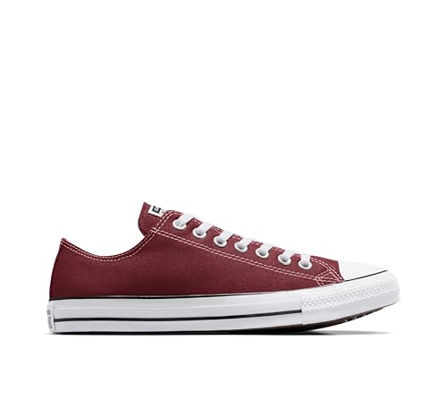 Converse Mens Chuck Taylor All Star Canvas Sneakers | Maroon | 11 UK
