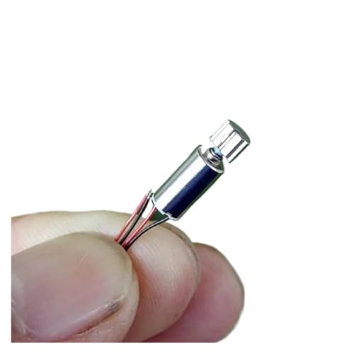 Micromoteur de vibration DC 3V 0408 coreless pour modélisme et réparation de téléphones