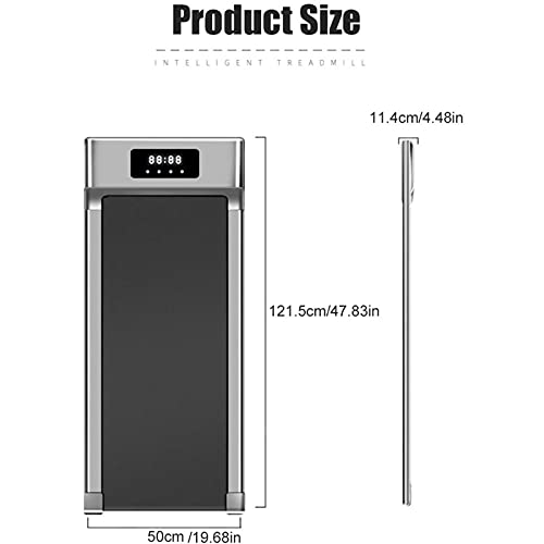 Image of Treadmills for Home Weight Capacity Silent Treadmill Folding Shock Running Multifunctional Simple Folding Walker for Indoor Gym Fitness Workout Men and Women