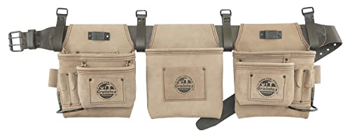 Graintex DT2545 14�|�P�b�g�t���[�}�[�c�[���x���g �x�[�W�� �g�b�v�O���C�����U�[ 2.3/4�C���`���U�[�x���g ���݋Ǝ� �d�C�Z�t �z�ǍH �֗����p