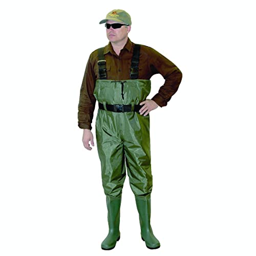 Caddis Waders Ca3901W-9 Pvc Chest Waders Boot #TOP1