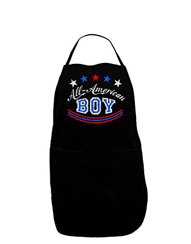 TOOLOUD All-American Boy Dark Adult Apron - Black - One-Size