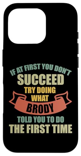 BRODY ���O����V���c BRODY �t�@�[�X�g�l�[�� �X�}�z�P�[�X iPhone 16 Pro �p