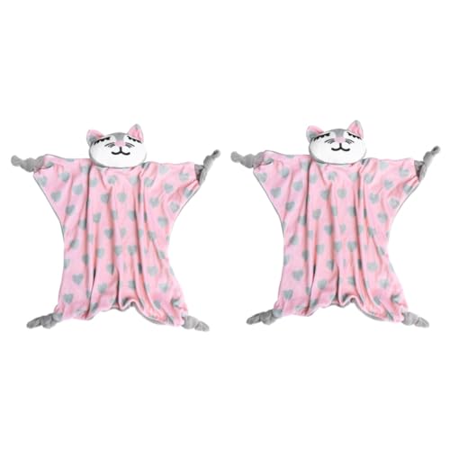 Compagnon de sommeil peluches chat pack de 2 pour des siestes sereines