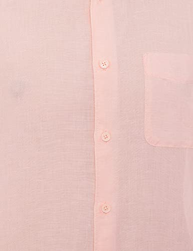 Image of Marks & Spencer Mens Solid Polyester Blend Collared Neck Regular Fit Easy Iron Shirt (Pack of 2)