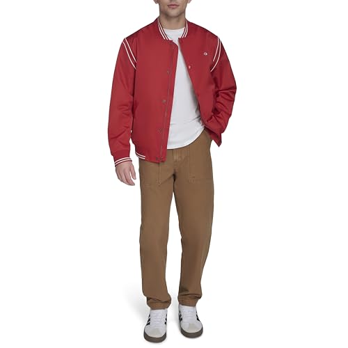 Image of Champion Men's Lightweight Varsity Bomber Jacket