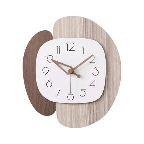 Ergocar Reloj de Pared Artístico, Moderno para Decoración del Hogar, Fuente de Alimentación por Batería