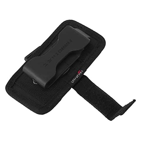 Gaetooely Outdoor Flashlight Cover Durable Nylon Flashlight Set Pu360 Degree Rotatable Clip Belt Carrying Case Adjustable Size Flashlight Set Cover
