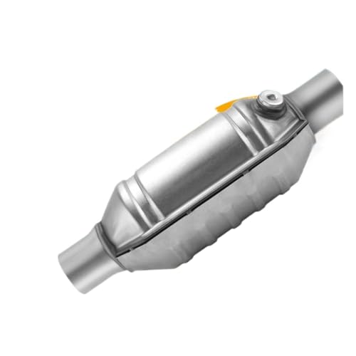 Catalizador universal AU16 de acero inoxidable 53004 con entrada y salida para escape de coche 2