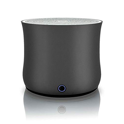 VejiA Mini Bluetooth inalámbrico portátil Impermeable pequeño Altavoz de Pistola de Acero Altavoz de Metal Negro (Color: B) (A)