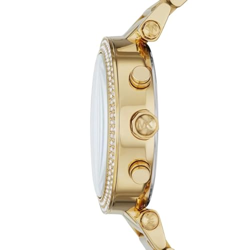 Image of Michael Kors Parker Green Dial Steel Women's Watch MK6263