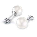 ✿ Sterling Silber Ohrringe ✿ Hochglanzpolierte Oberfläche, glatt und einfach, wunderschön und funkelnd perfekt für jedes Outfit. Diese Ohrringe sind das perfekte Geschenk für jedes Outfit und jeden Charme.