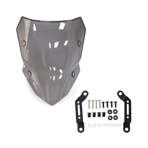 Pare-brise avant de moto Z500 SE 2024 2025 bulle grise