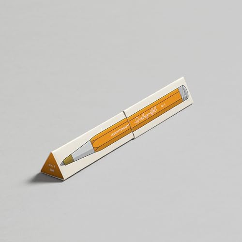 Image of LEUCHTTURM1917 Gel Pen Drehgriffel No.1 Rising Sun | Document Proof Black Ink, Drehgriffel No. 1, Twist Mechanism, Journal Pen, Stationery, Gifting