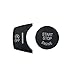 CYCDIY Black Start Stop Engine Switch Button Trim Cover Compatible with BMW X3 F25 X4 F26 X5 F15 X6 F16(Model B)