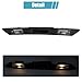 X AUTOHAUX 8P4827574 Tailgate Handle License Plate with Lamp for Audi A3 8P/S3/Sportback 2004-2013 tail cap switch