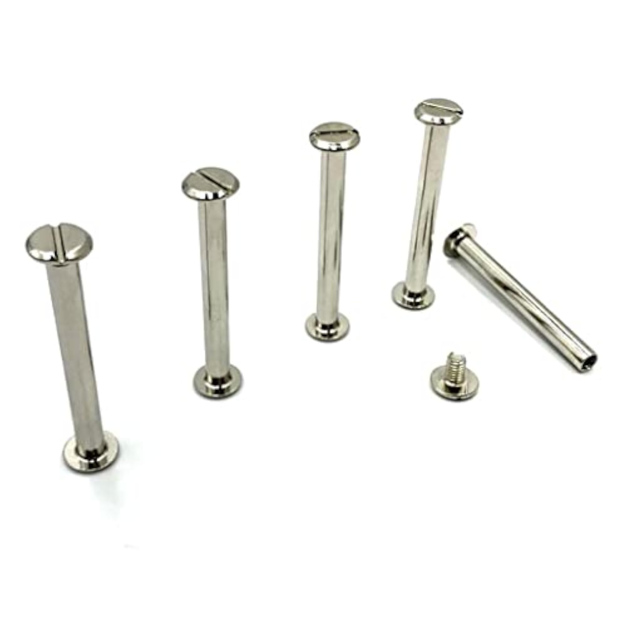 10 Sets Posts Binding Screwback Rivets for Scrapbook Booking Binding