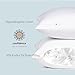 Euro Pillow Inserts 26 x 26 (Pack of 2, White), Down Feather Pillow Stuffer, Premium White Pillows for Bed, Couch, and Cushion