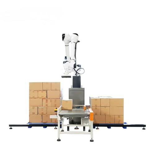 5-50kg Heavy-Duty Automatic Palletizer - Multi-Function Industrial Palletizing Robot for Production Line Automatic Palletizing Machine for Material Handling