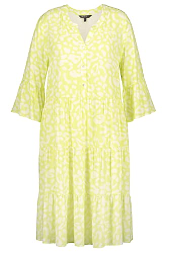 Ulla Popken, Damen, große Größen, Midikleid, Leomuster, A-Linie,...