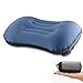 Oreiller de Voyage/Camping Gonflable Ultra-léger,Pression Manuelle,Compressible Compact,Gonflable,Oreiller Ergonomique pour Soutien Cervical et Lombaire et Oreiller de Camping pour Camping,Voyage