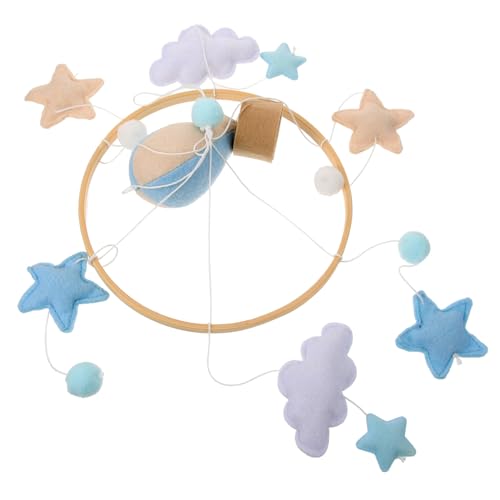 Boules colorées décoration suspendue pour apaiser le sommeil de bébé