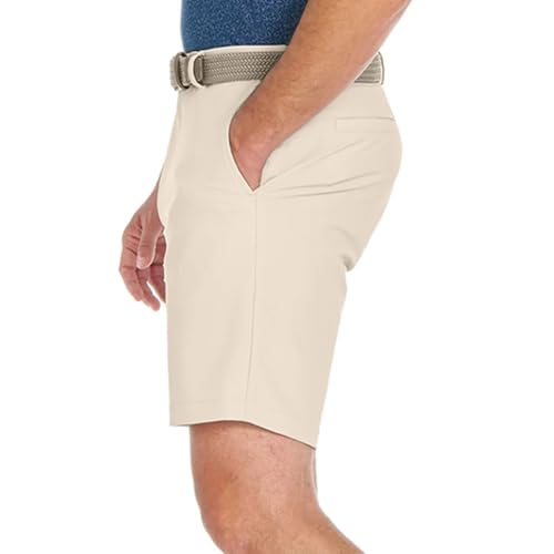 Greg Norman Men’s Stretch Flat Front Lightweight Short - 4-Way Stretch Fabric2