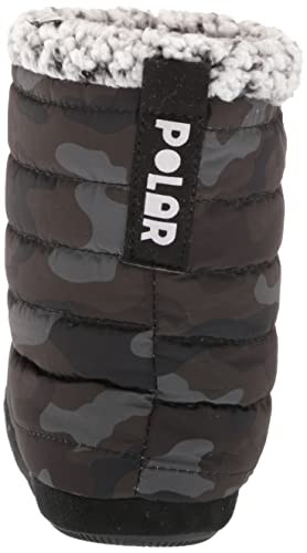 Muk Luks Polar Women's Rochel Bootie Slipper, Camo, Medium #TOP2