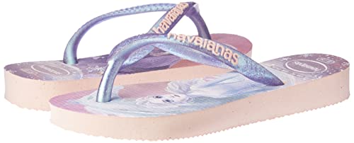Chinelo Slim Frozen, Havaianas, Meninas, Rosa Ballet, 25/26