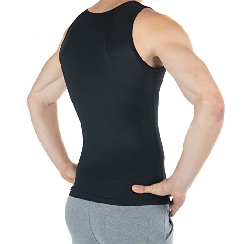 Kewlioo Men's Slimming Tank - Shapewear for Men - Premium Slimming Vest - All Day Comfort - Compression Body Shaper Tank Top2