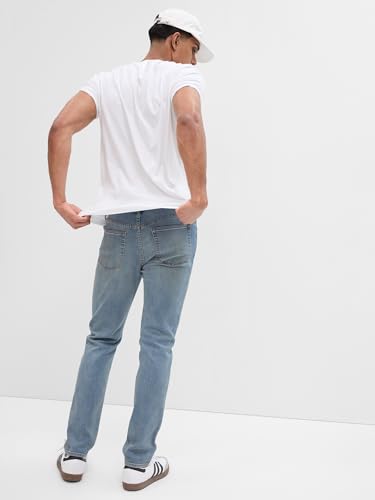 The Best Jeans for Men Over 50: Look Sharp, Feel Great in 2026 21 GAP Mens Slim Fit Jeans Light Wash 34X32