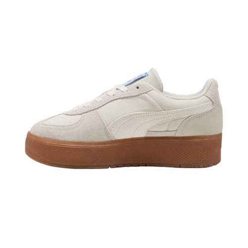 PUMA PUMA Womens Palermo Elevata Gentle Meld Platform Lace Up Sneakers Shoes Casual - White - Size 9 M