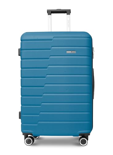 PARA JOHN Lightweight 1 Piece Single Size Abs Hard Side Small Cabin Carry Travel Luggage Trolley Bag With Lock For Men, Women, Unisex Hard Shell Strong, blue