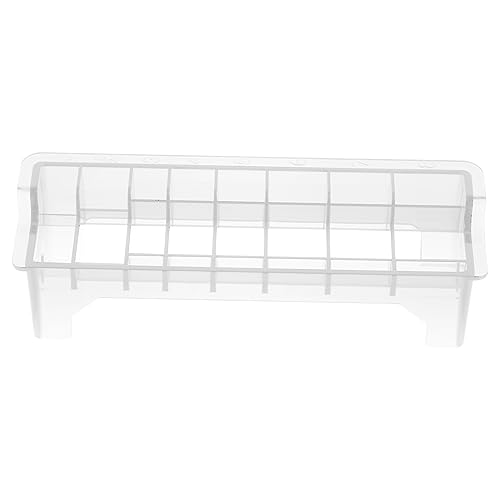 Healeved Clipper Comb Box 8 Slots Wet Comb Storage Hair Clipper Organizer Genuine Easy Access Storage Box