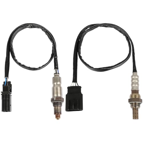 PARTVICAN 2PCS O2 Oxygen Sensor Compatible with Fiat 500 2012-2017, 1.4L