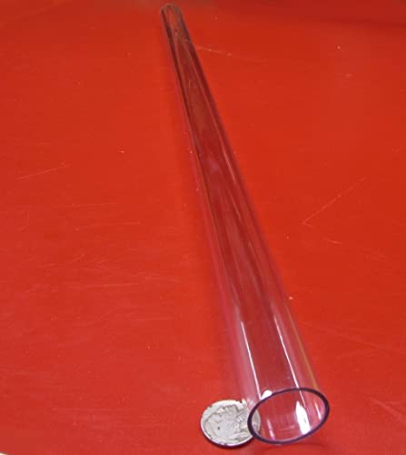 Acrylic Extruded Rigid Round Tube, Clear, 5-1/4