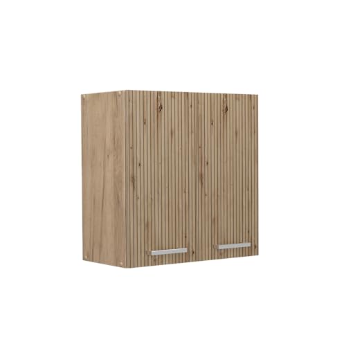 Vicco Elément Haut de Cuisine R-Line, Chêne Artisan, 60cm, pour Une Combinaison Libre au Sein de systèmes de Cuisine modulaires