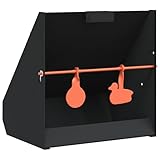 Kugelfang, Stahl Pellet-Trap Set 31 x 23 x 31.5 cm, Zielscheiben für Schießtraining zu Hause oder...