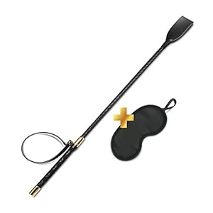 MTRUE® Gerte, zweep voor seks, erotische rijzweep en seksspeelgoed voor koppels, premium rijgeraar van kunstleer, 60 cm…