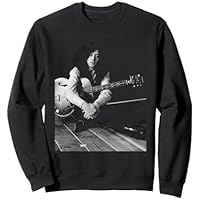 Jimmy Page, Guitarrista de Led Zeppelin, en Sudadera